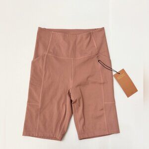 Girlfriend Collective - High-Rise Pocket Bike Short - S